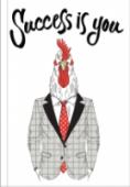 Success is you Яркие хипстерские блокноты: на обложках модные образы животных в стильной одежде. http://booksnook.com.ua